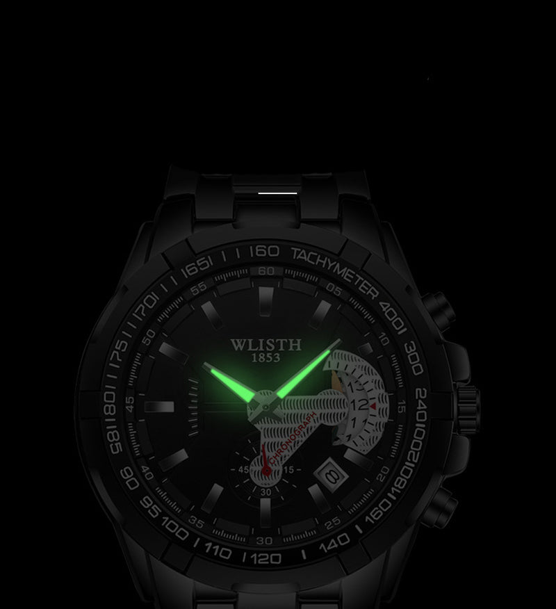 Quartz Watch Men''S Watch Waterproof Sports Watch Men''S Wristwatch